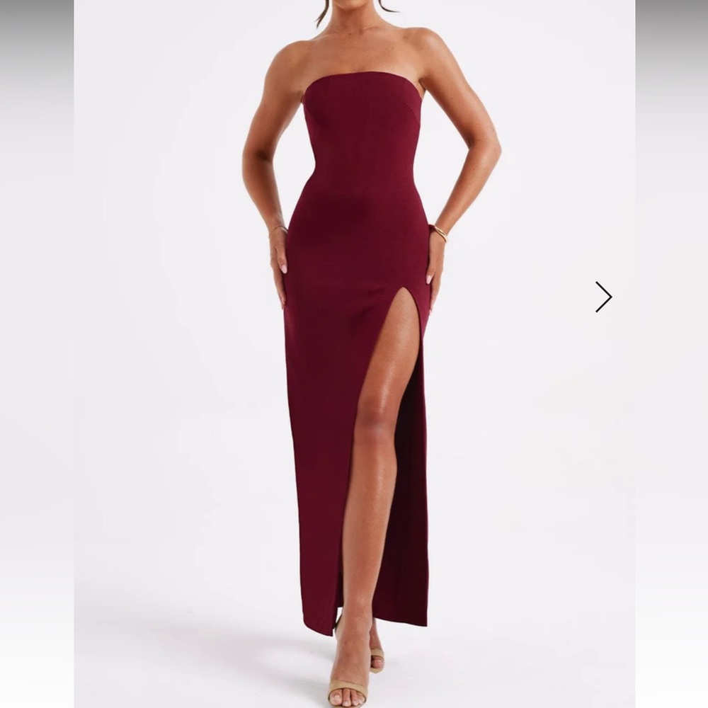 Baby Boo - Burgundy Maxi Dress